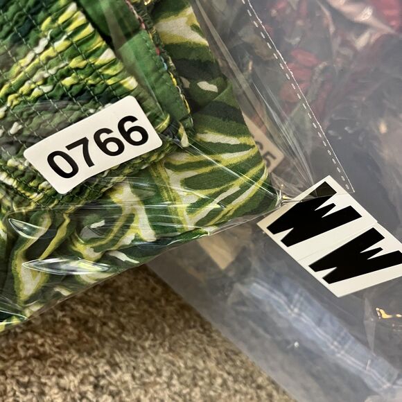 Vanessa Virginia Skirt Womens 10 Green Anthropologie Boho Geometric Embroidered - Picture 10 of 10